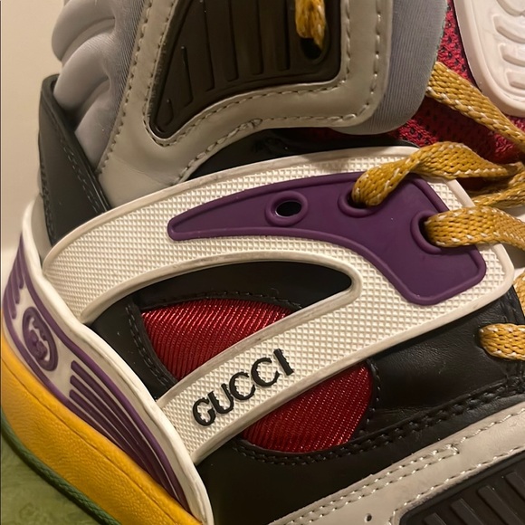 Gucci Multicolor Men’s High-Top Sneakers - Picture 9 of 12